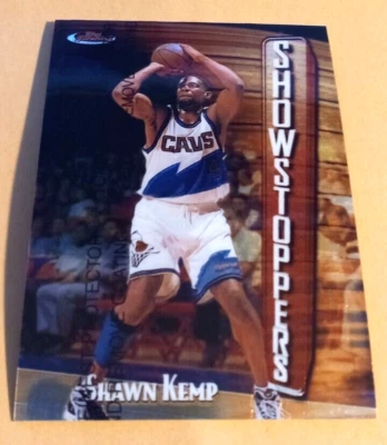 1997-98 Topps Finest Showstoppers Shawn Kemp #241 - Cleveland Cavaliers - Image 1 of 2
