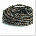 5 Yards of 3mm Braided Leather Cord - Genuine Bolo Round Rope for Jewelry Making