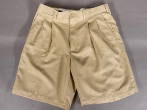 New PGA Tour Tan Golf Shorts Men Size 34 Moisture Wicking Score Card Pockets NWT - Picture 1 of 5