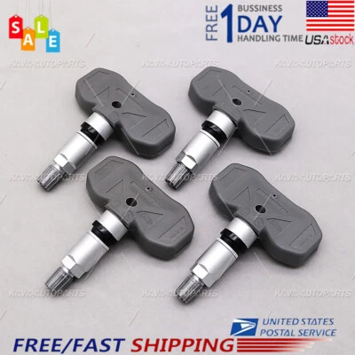 4 датчика давления воздуха в шинах для Corvette Cadillac XLR STS 315 МГц TPMS 2005-2009 годов выпуска - Изображение 1 из 4