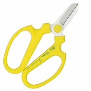 Ikebana Shears Scissors Japanese Flower arrangement Sakagen Koryu Small Yellow - Picture 1 of 1
