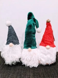 Set Of 3 Santa Gnomes By Target Bullseye NWT 🎯 - Picture 1 of 7