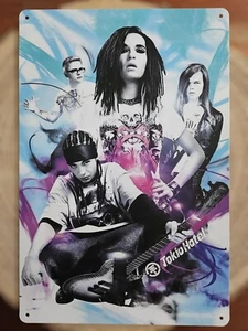 🍀 Blechschild Metallschild Musik Tokio Hotel Bill Tom Kaulitz Tin Sign - Imagen 1 de 2