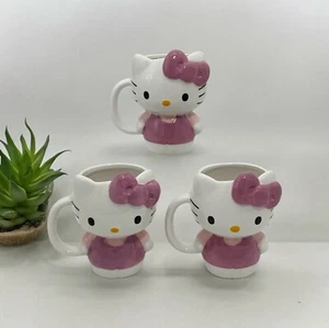 Hello Kitty Tasse Geschenk für Enkel Kinder Becher Trinkgeschirr Hello Kitty rosa Becher - Bild 1 von 8