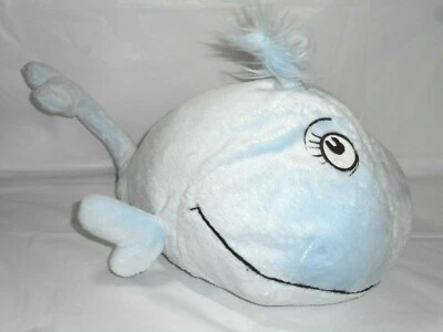 Dr Seuss Blue WHALE stuffed animal plush If I Ran The Circus Book Character Toy  — 第 1/4 张图片