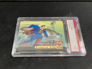 SUPERMAN 1996 Fleer/Skybox Superman Action CARD #5 GRADED 9 MINT - Picture 1 of 2