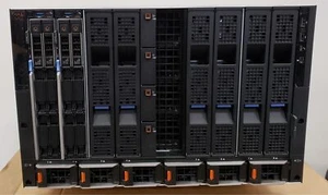 Dell MX7000 Chassis – 2x MX9002m, 2x MX9116n, MX740c 2x 16C Gold 6142 512GB RAM - Picture 1 of 6