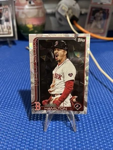2025 Topps Series 1 Silver Diamante David Hamilton #199 Red Sox - Picture 1 of 1