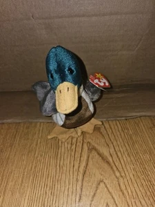TY Beanie Baby - JAKE el Pato (5 pulgadas) - Juguete de peluche nuevo con etiquetas - Imagen 1 de 3
