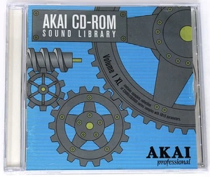 Akai Professional Sound Library Volume 1 XL Akai Format Sample Sampling CD - Picture 1 of 3
