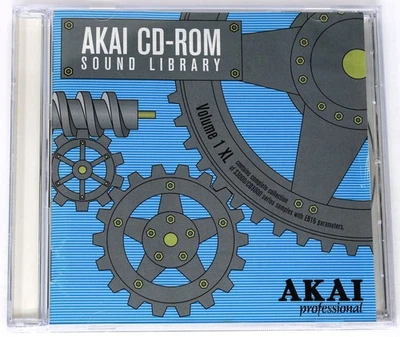 Akai Professional Sound Library Volume 1 XL Akai Format Sample Sampling CD - Image 1 of 3