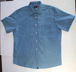 UNTUCKIT XL Short Sleeve Shirt 49" Chest 100% Cotton - Picture 1 of 12