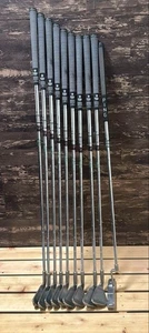PING KARSTEN I BLACK DOT TOE-HEEL BALANCE IRONS 3-9, W ,S & Putter 10 PC - Picture 1 of 11