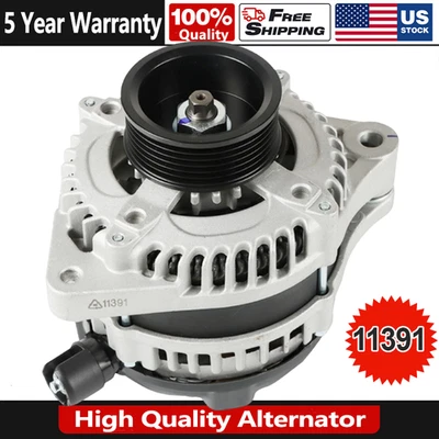 11391 Alternator For Acura ZDX MDX 2010~2013 RL 2009~2012 TL 2009~2014 TSX USA - Image 1 of 4