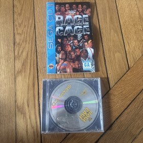 WWF Rage in the Cage Sega CD (1993) Disc & Manual Only