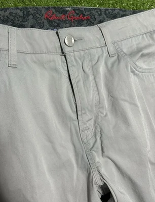 Брюки Киплинга Robert Graham Tanner с 5 карманами на заказ серые эластичные мужские 36x32 - Изображение 1 из 4