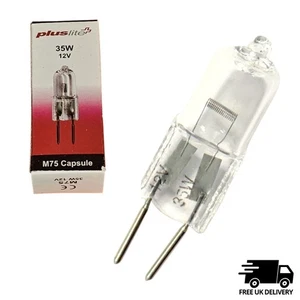Pluslite G4 M75 12V 35W Cápsula Halógena Bombillas Lámpara de Luz - Imagen 1 de 4