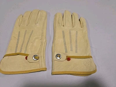 Vintage Wells Lamont Trucker’s Special Leather Gloves Medium Excellent Condition - Image 1 of 4