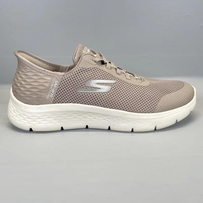 Zapatos sin cordones Skechers para mujer talla 9 malla topo GOwalk zapatillas de espuma viscoelástica Foto 1 de 4