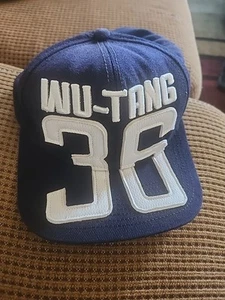 Wu-Tang Hat 36 CHAMBERS Snapback Big Logo WuTang Gza Rza 2015 GUC - Picture 1 of 4