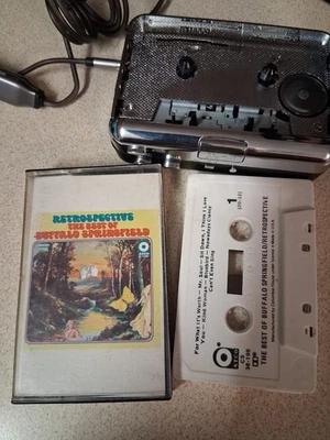 BUFFALO SPRINGFIELD RETROSPECTIVE THE BEST OF CASSETTE TAPE TESTED! - Image 1 of 4