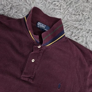 Polo Ralphh Lauren Herren Large Lila S/S Klappkragen Baumwolle Preppy Rugby Polo - Bild 1 von 5