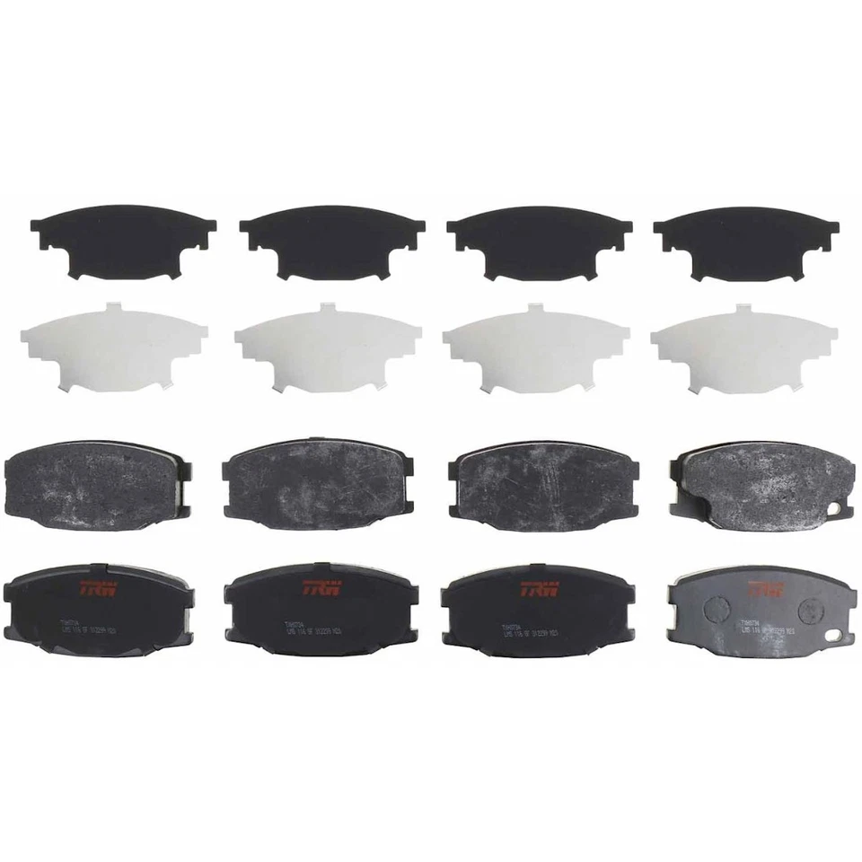 TXH0734 TRW Brake Pad Sets 2-Wheel Set Front or Rear for Mitsubishi Fuso FE-SP - Image 1 of 1