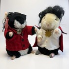 Rare 2002 Gemmy Dancing Hamster Lowrider Shyler & Singing Hamster Dracula. Works