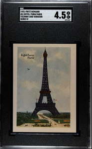 Eiffel-Turm Paris 1931 Fritz Homann Technik Und Verkehr Serie IV #3 SGC 4.5 - Picture 1 of 2