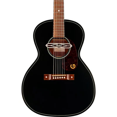 Gretsch Guitars Jim Dandy Deltoluxe Concert Acoustic-Electric Guitar Black Top - Image 1 of 4