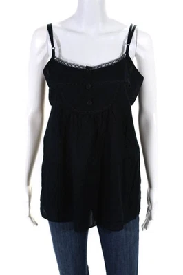 Camiseta sin mangas Marc By Marc Jacobs para mujer con correa de espagueti cuello redondo azul marino talla 4 Foto 1 de 4