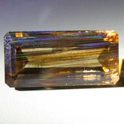 18.00 Cts_ANTIQUE Collection_100 % Natural "RUTILE RAINBOW" Color Play SCAPOLITE - Image 1 of 4