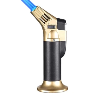 Butane Torch Lighter,Refillable Kitchen Culinary Cooking Blow Torch with Safe... - Picture 1 of 6