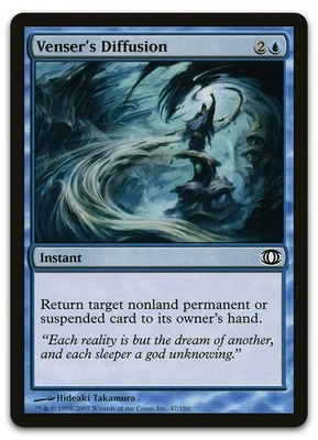 Venser's Diffusion #47 (LP) Future Sight FUT Magic MTG - Image 1 of 2