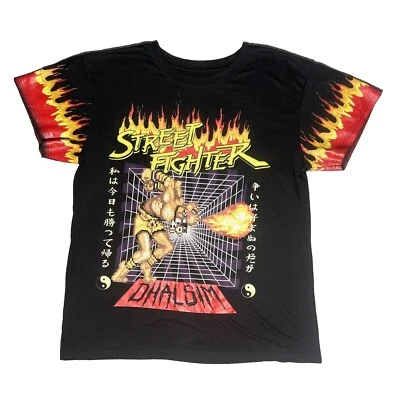 Men’s Street Fighter Dhalsim T Shirt Black Medium - Image 1 of 4