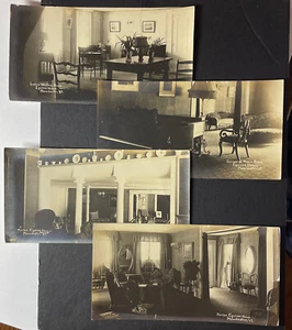 Four Long RPPCs Equinox House Manchester Vermont RPPC KRUXO 3.5 x 6.5 - Picture 1 of 2