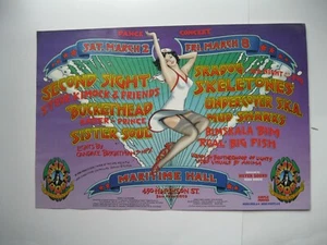 Vintage 1996 MARITIME HALL DANCE: STEVE KIMOCK, BUCKETHEAD, SKADOG, SKELETONES - Picture 1 of 4