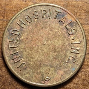 Token de estacionamiento Saint Paul, Minnesota MN United Hospitals, Inc. UHI - Imagen 1 de 4