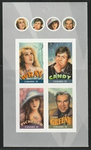 Canada #2154i, Canadians in Hollywood, Booklet Pane of 4, MNH 2006 - Picture 1 of 1