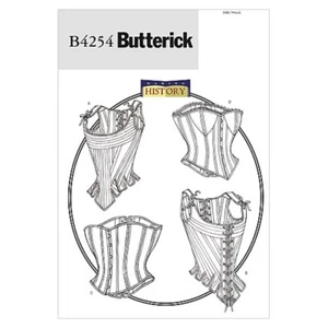 Butterick Ladies Sewing Pattern 4254 Historical Costume Stays & Corsets (... - Picture 1 of 8