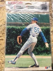 1989 TV Sports Mailbag Los Angeles Dodgers Gibson Hershiser Marshall Scioscia