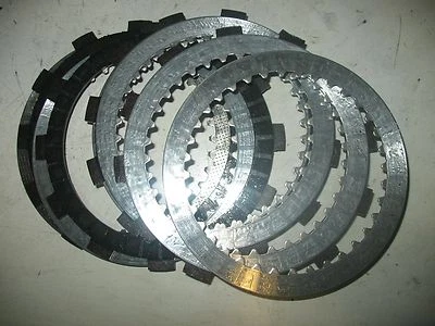 DISCOS EMBRAGUE PLACAS ACEROS 1977 SUZUKI RM370 RM 370 76 77 1976 RM400 Foto 1 de 3