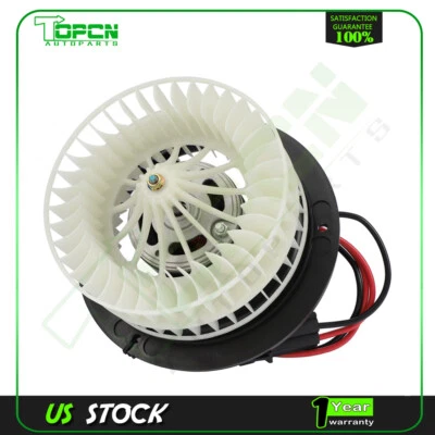 HVAC Heater Blower Motor with Fan Cage For 1995-2000 Freightliner FL50/60 Front Foto 1 de 4