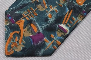 OLIVER men's silk neck tie made in Italy - Picture 1 of 4