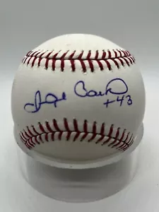 Miguel Cairo Cardinals Yankees Signed Autograph Official Baseball PSA DNA *43 - Picture 1 of 2