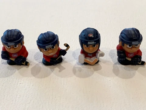Montreal Canadiens Teenymates NHL 1" Rare 4 Figures Cover