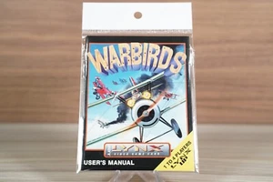 Warbirds War Birds Atari Lynx System Instruction Manual Only CLEAN - Picture 1 of 1