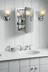 Devonshire Bathroom Vanity Light Fixture, Wall Sconce Lighting, Position Facing - Picture 1 of 7