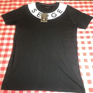 Serge Denimes Herren T-Shirt schwarz/weiß Größe XL Rundhals Limited Edition neu mit Etikett - Bild 1 von 24
