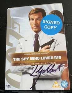 The Spy Who Loved Me (DVD) Roger Moore- SIGNED COPY - Picture 1 of 5